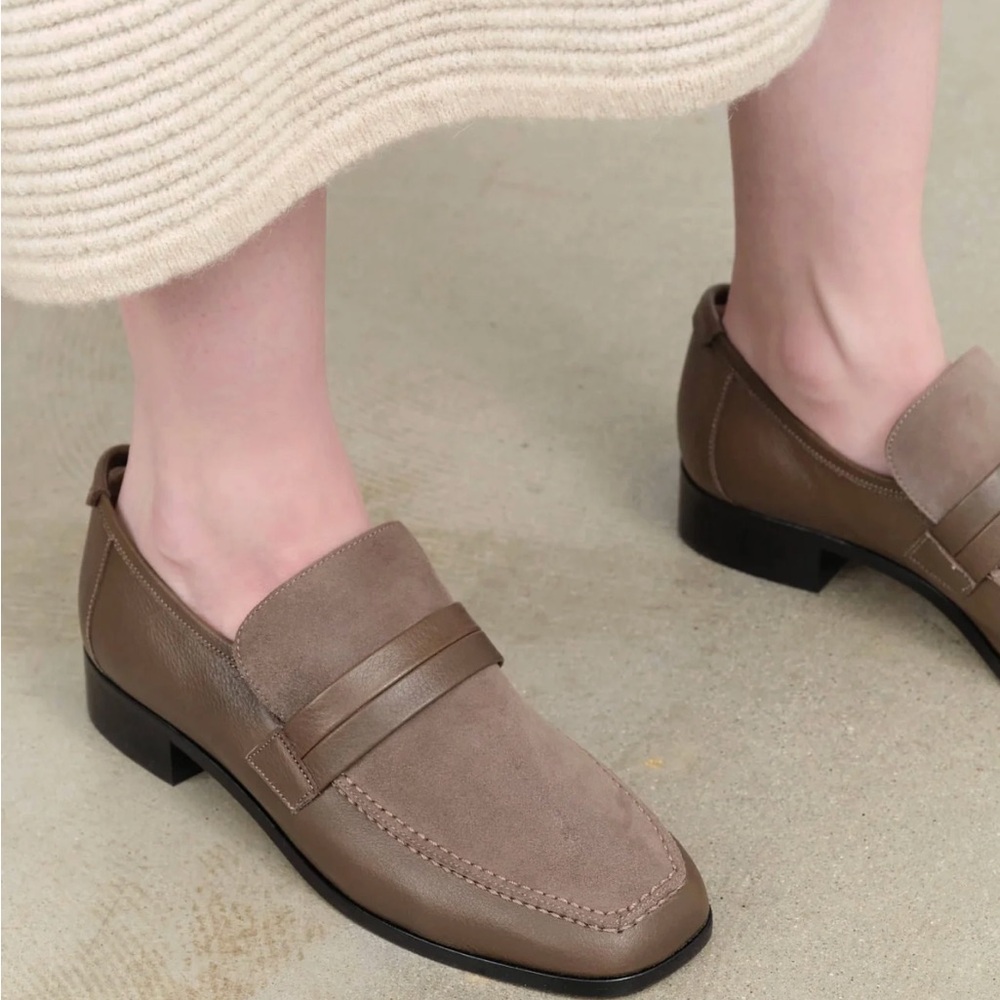 Jamie Haller Mod Loafer Taupe NWT